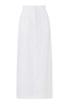 Amreli Linen Maxi Skirt